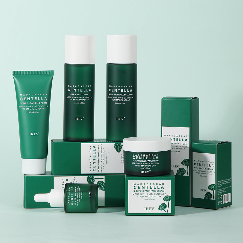Snow Grass 5-PC Set Combination Facial Skincare Cosmetics