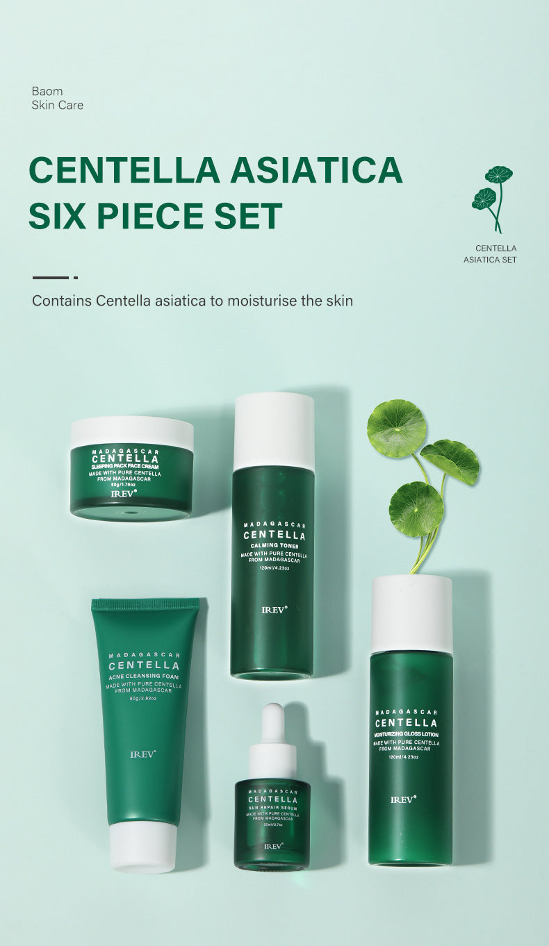 Snow Grass 5-PC Set Combination Facial Skincare Cosmetics